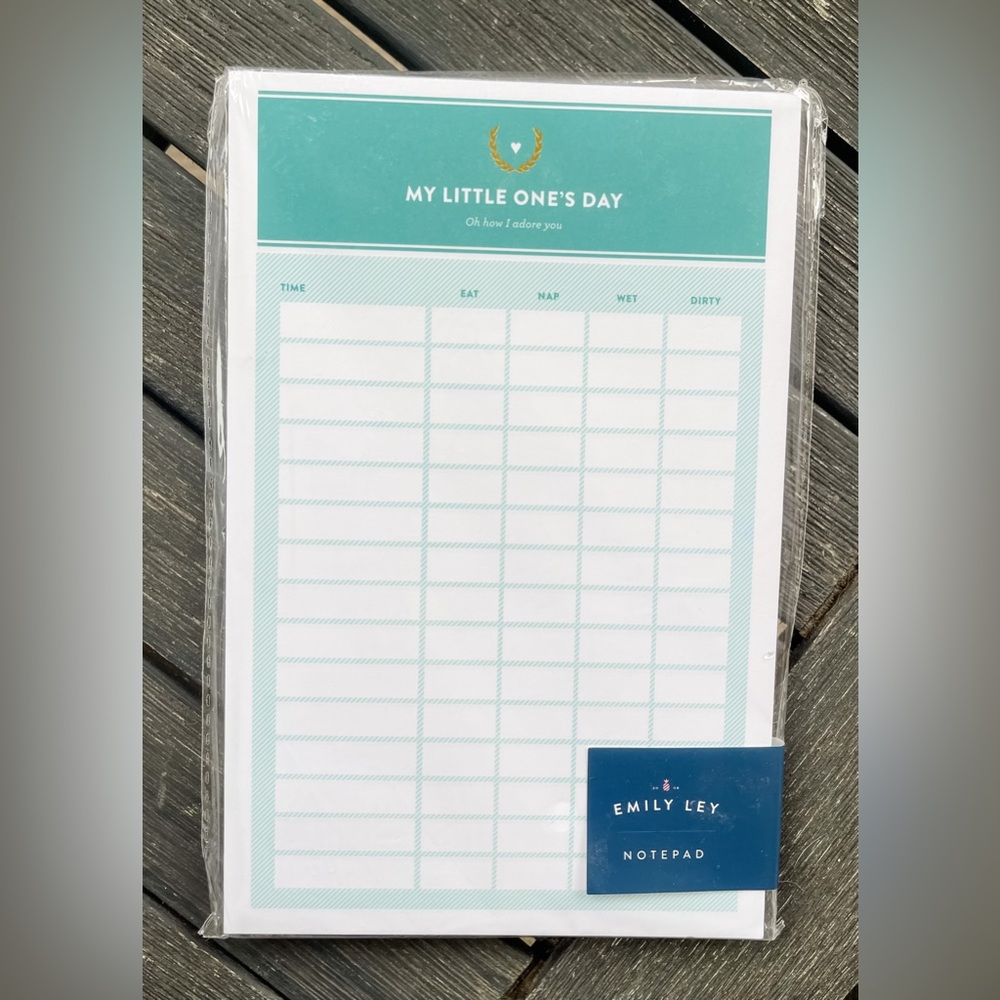 Brand new Emily Ley Simplified “Little One’s Day” Note Pad